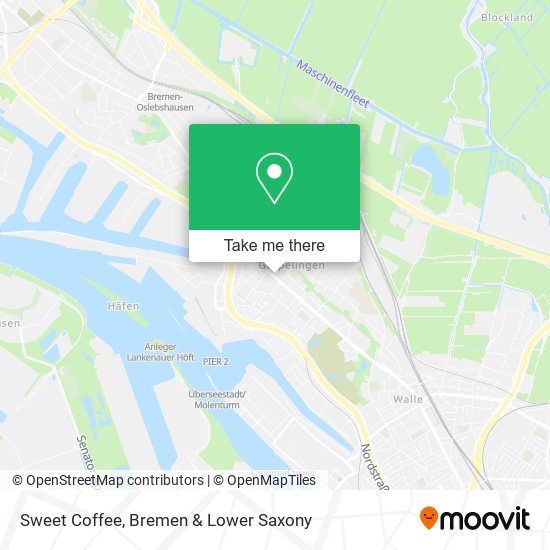 Sweet Coffee map