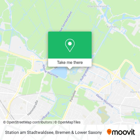Station am Stadtwaldsee map