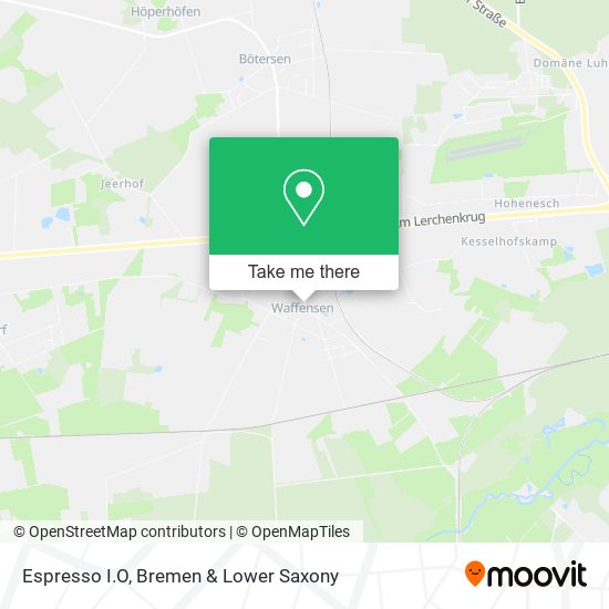 Espresso I.O map