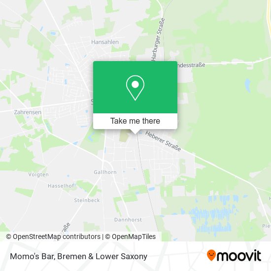 Momo's Bar map
