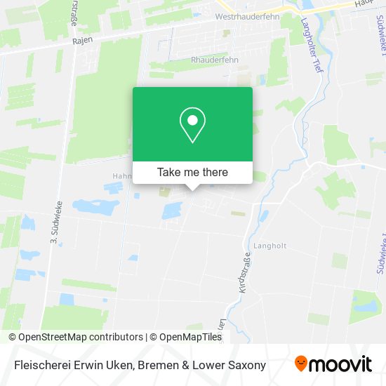 Fleischerei Erwin Uken map