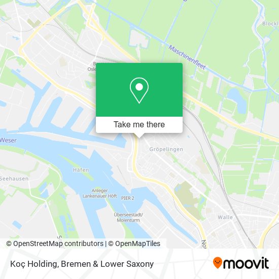 Koç Holding map