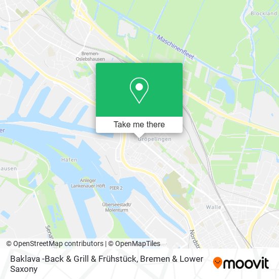 Baklava -Back & Grill & Frühstück map