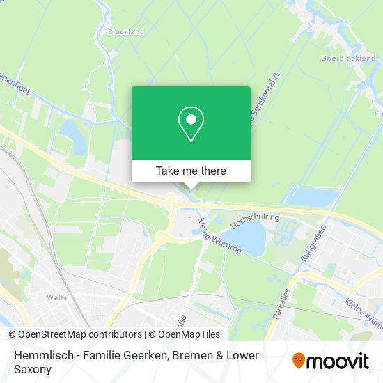 Hemmlisch - Familie Geerken map
