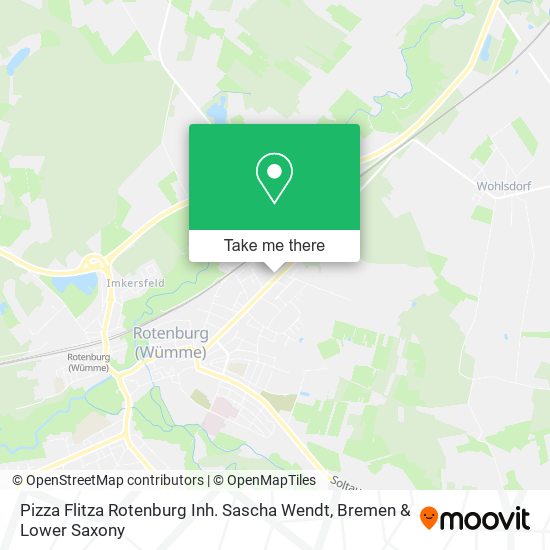 Pizza Flitza Rotenburg Inh. Sascha Wendt map