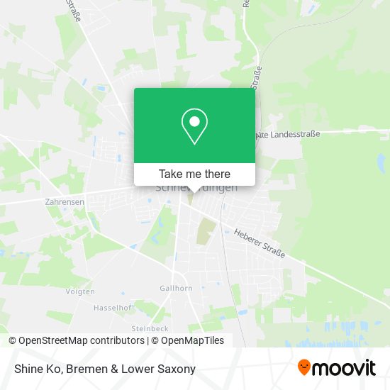 Shine Ko map