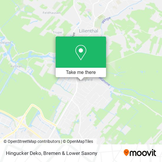 Hingucker Deko map