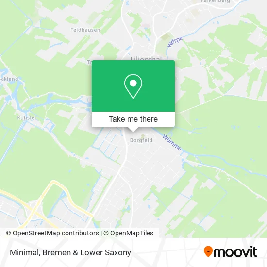 Карта Minimal