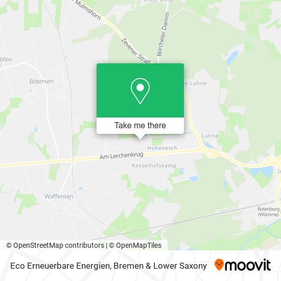 Eco Erneuerbare Energien map