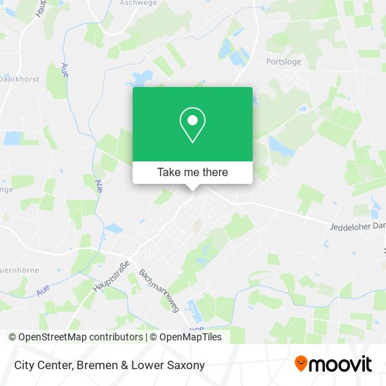 City Center map