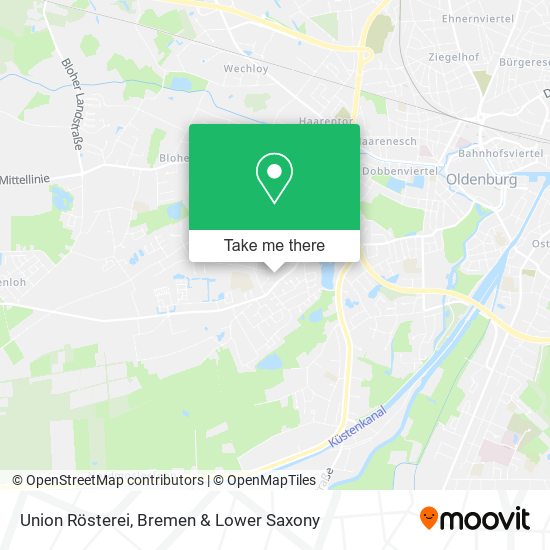 Union Rösterei map