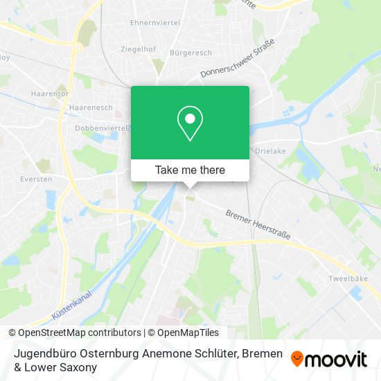 Jugendbüro Osternburg Anemone Schlüter map