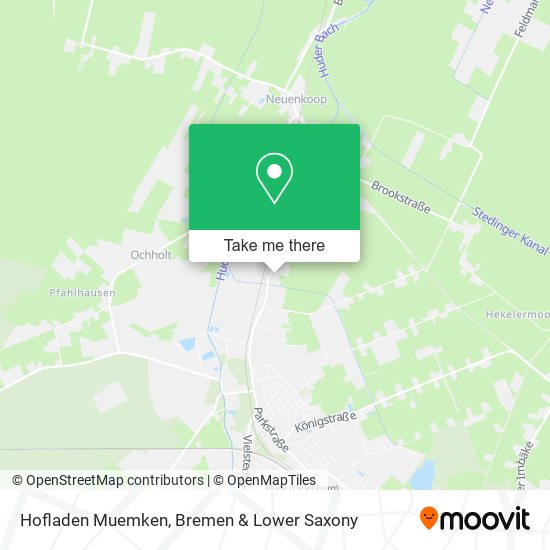 Hofladen Muemken map