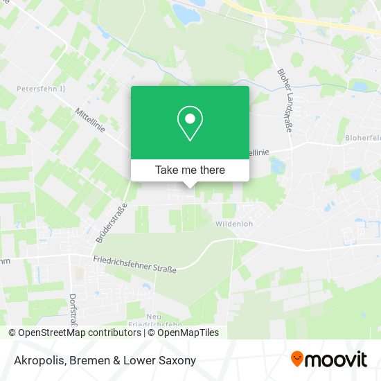 Akropolis map