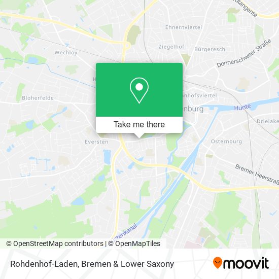 Rohdenhof-Laden map