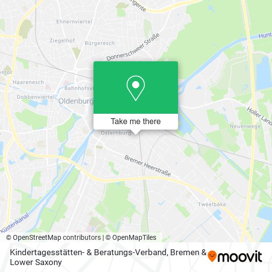 Kindertagesstätten- & Beratungs-Verband map