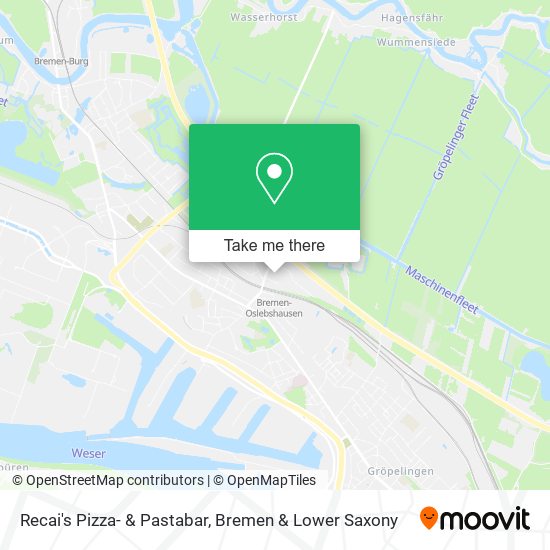 Recai's Pizza- & Pastabar map