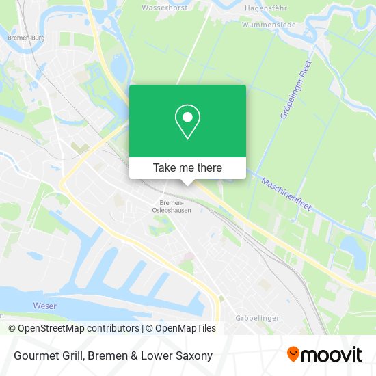 Gourmet Grill map