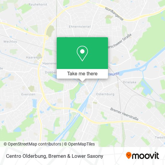 Centro Olderbung map