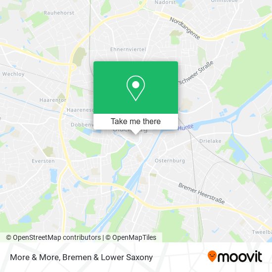 More & More map