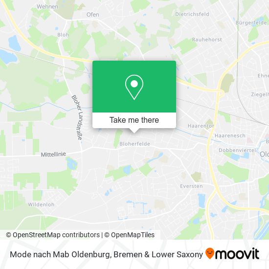 Mode nach Mab Oldenburg map