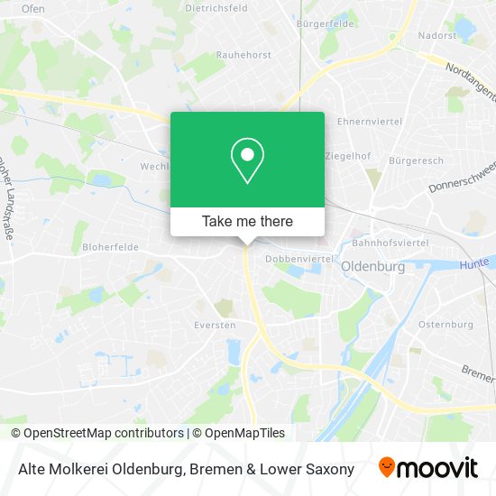 Alte Molkerei Oldenburg map