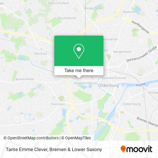 Tante Emme Clever map