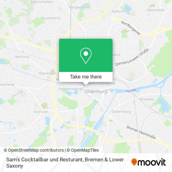 Sam's Cocktailbar und Resturant map