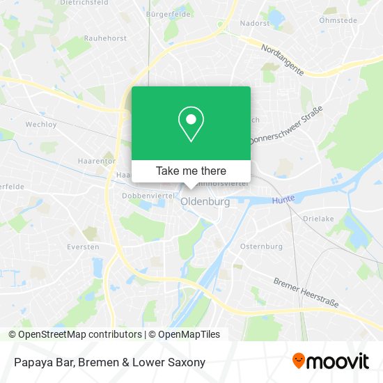 Papaya Bar map
