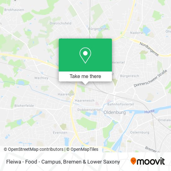 Fleiwa - Food - Campus map