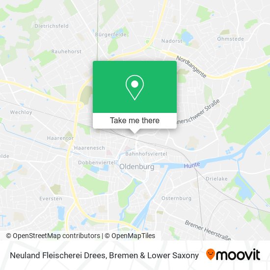 Neuland Fleischerei Drees map
