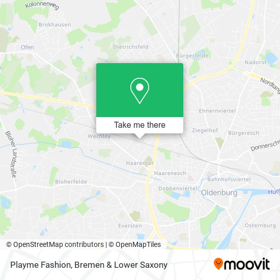 Playme Fashion map