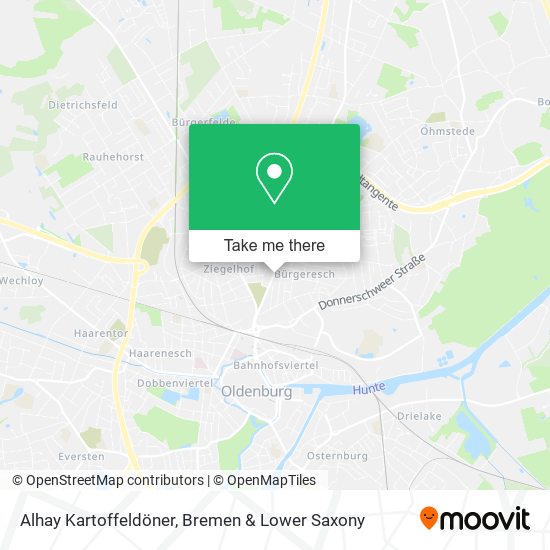 Alhay Kartoffeldöner map