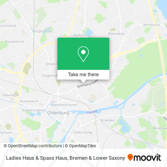 Ladies Haus & Spass Haus map