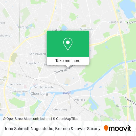 Irina Schmidt Nagelstudio map
