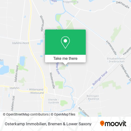 Osterkamp Immobilien map