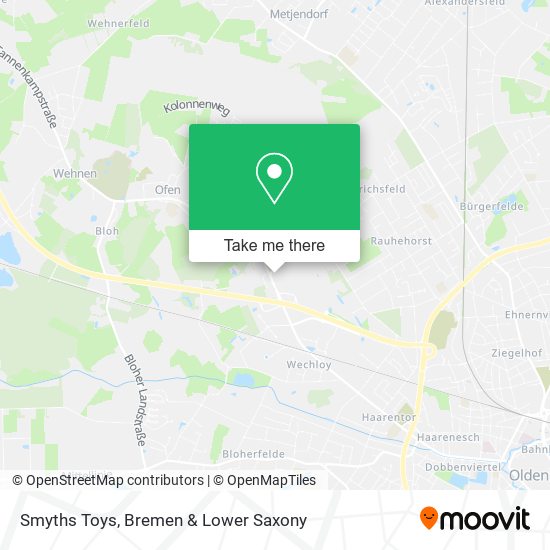 Smyths Toys map