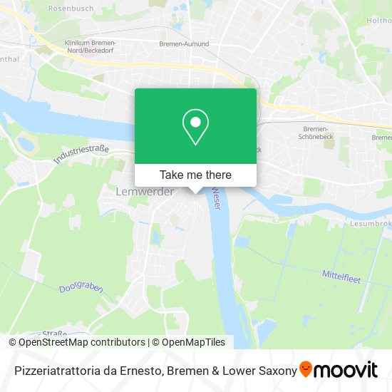 Pizzeriatrattoria da Ernesto map
