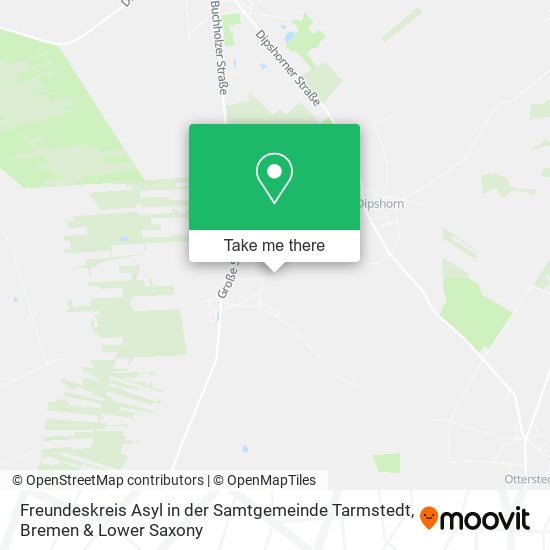 Freundeskreis Asyl in der Samtgemeinde Tarmstedt map