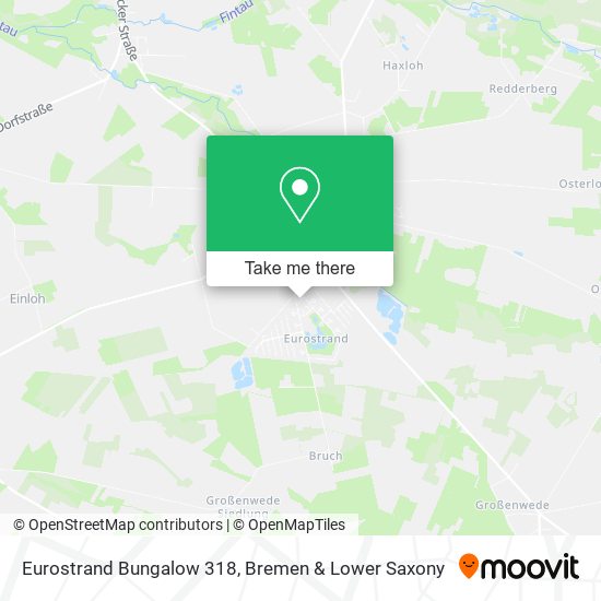 Eurostrand Bungalow 318 map