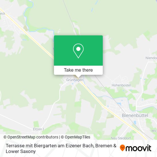 Terrasse mit Biergarten am Eizener Bach map
