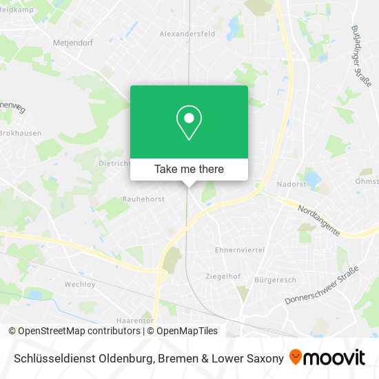Schlüsseldienst Oldenburg map