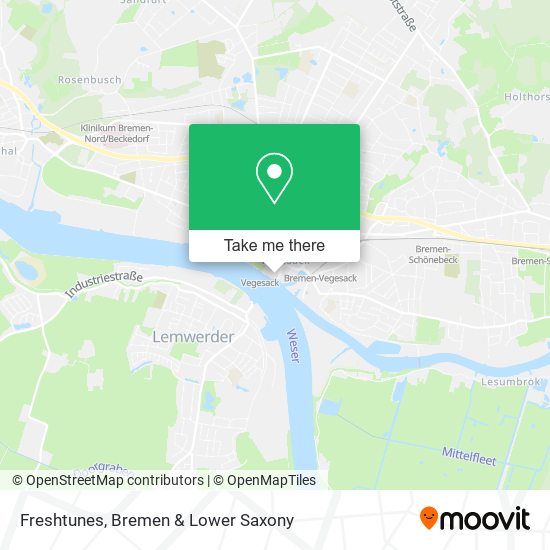 Freshtunes map