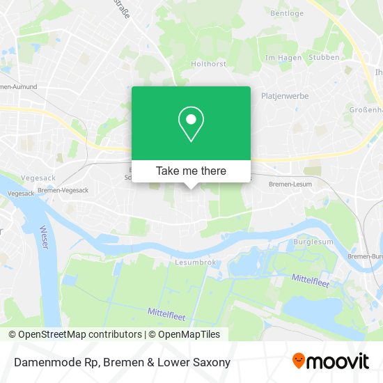 Damenmode Rp map