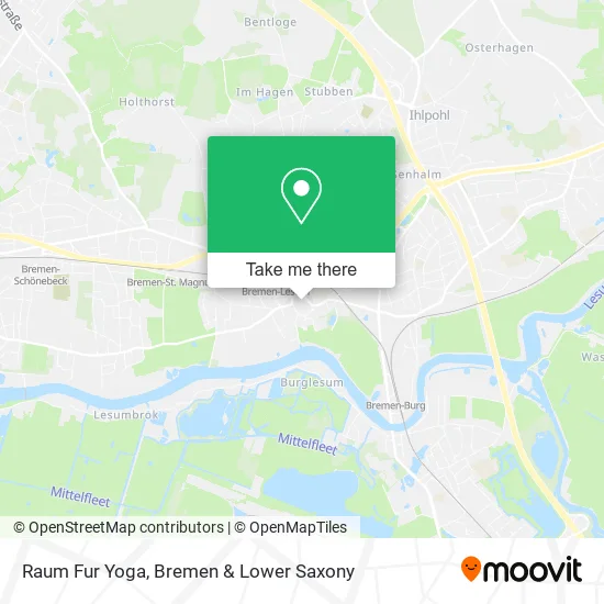 Карта Raum Fur Yoga