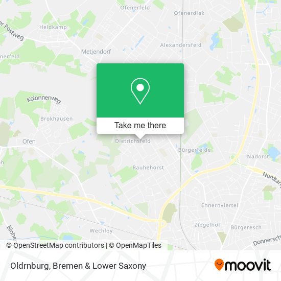 Oldrnburg map