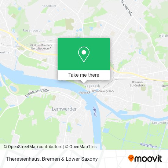 Theresienhaus map