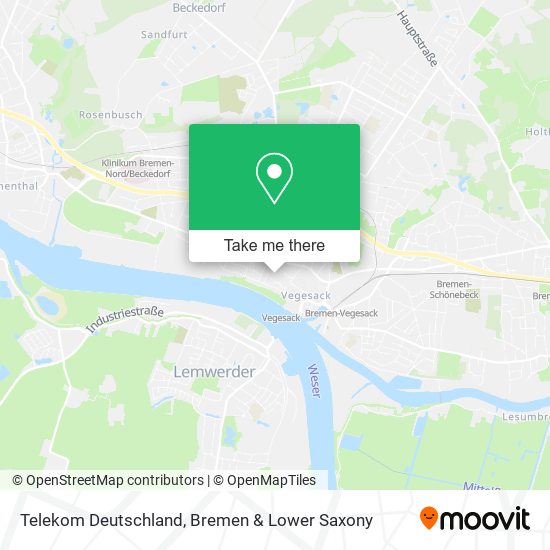 Telekom Deutschland map