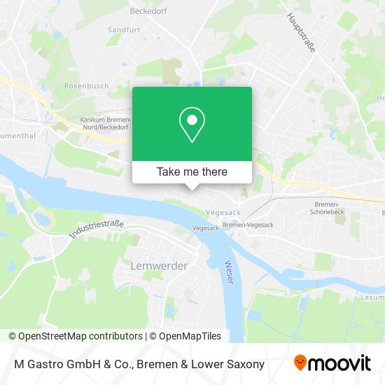 M Gastro GmbH & Co. map