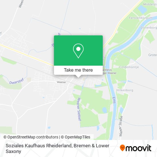 Soziales Kaufhaus Rheiderland map